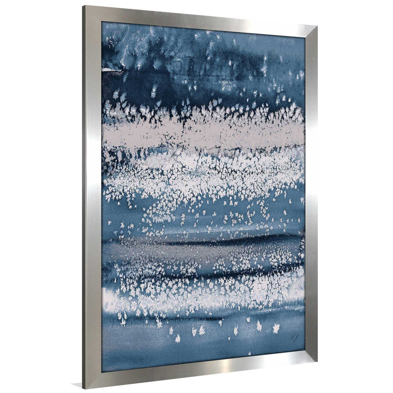 «Blue Winds» par Lanie Loreth - reproduction de cadre photo, H 27,5 po x l 21,5 po x P 0,75 po