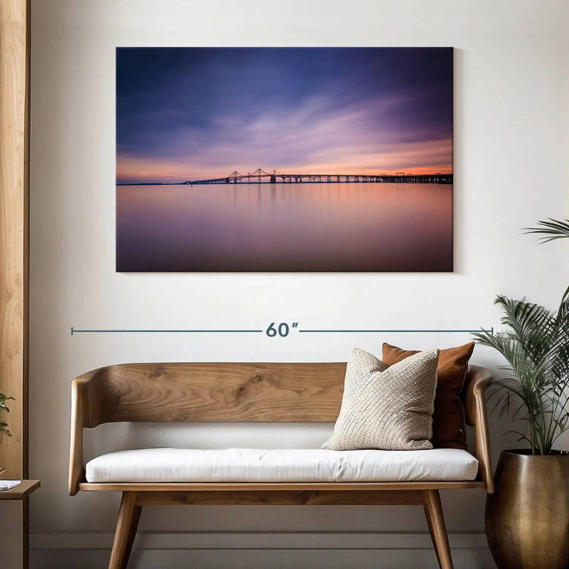 Lilie Scenic Chesapeake Bay Bridge, H 32 po x l 48 po