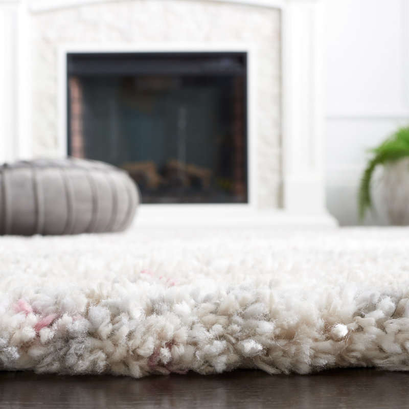 Shaylen Shag 800 Performance Geometric Rug, Rectangle 5'3" x 7'6"