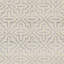 Tapis argenté en laine / viscose / coton à motif géométrique D Wilson Stone Wash-601579242