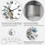 Kangourou avec feuilles d'eucalyptus - Horloge murale traditionnelle-57848382