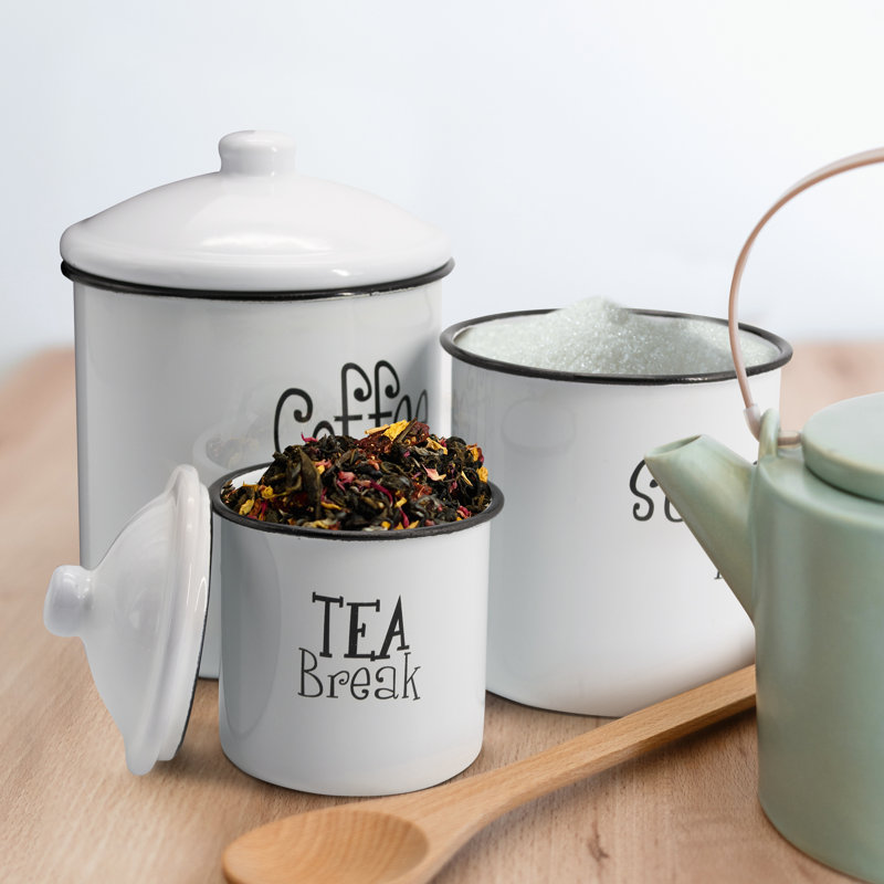 Metal Jar - Set of 3