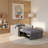 Jalena 37" Upholstered Convertible Sleeper Accent Chaise Lounge Chair-223880229