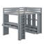  Lit mezzanine Angret avec grandes tablettes, bureau et lumière DEL-1399719871-1399719841
