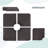 Starlin HDPE Plastic Umbrella Base
