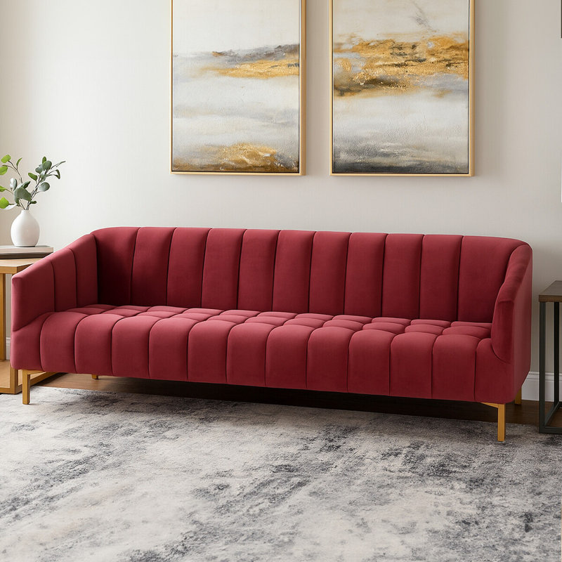 Remerton Sofa, Red