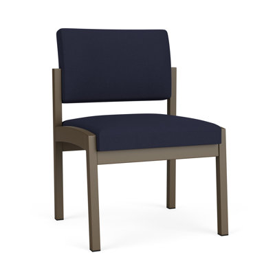 Chaise sans accoudoirs en acier Lenox