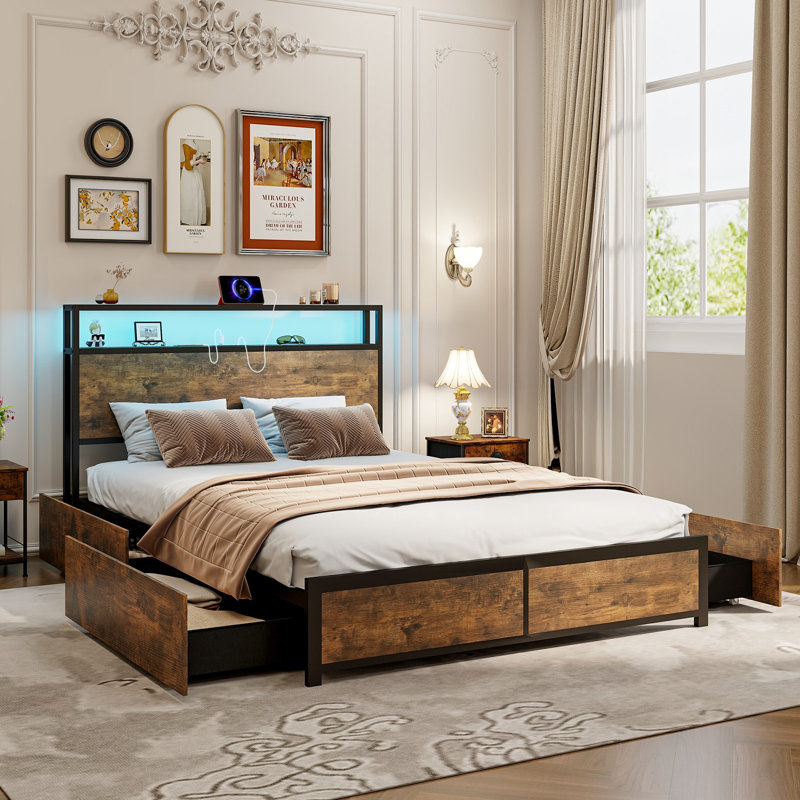 Boleyn Drawers Bed