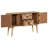  Sideboard Natural Wood Solid Mango Wood Sideboard Rectangular