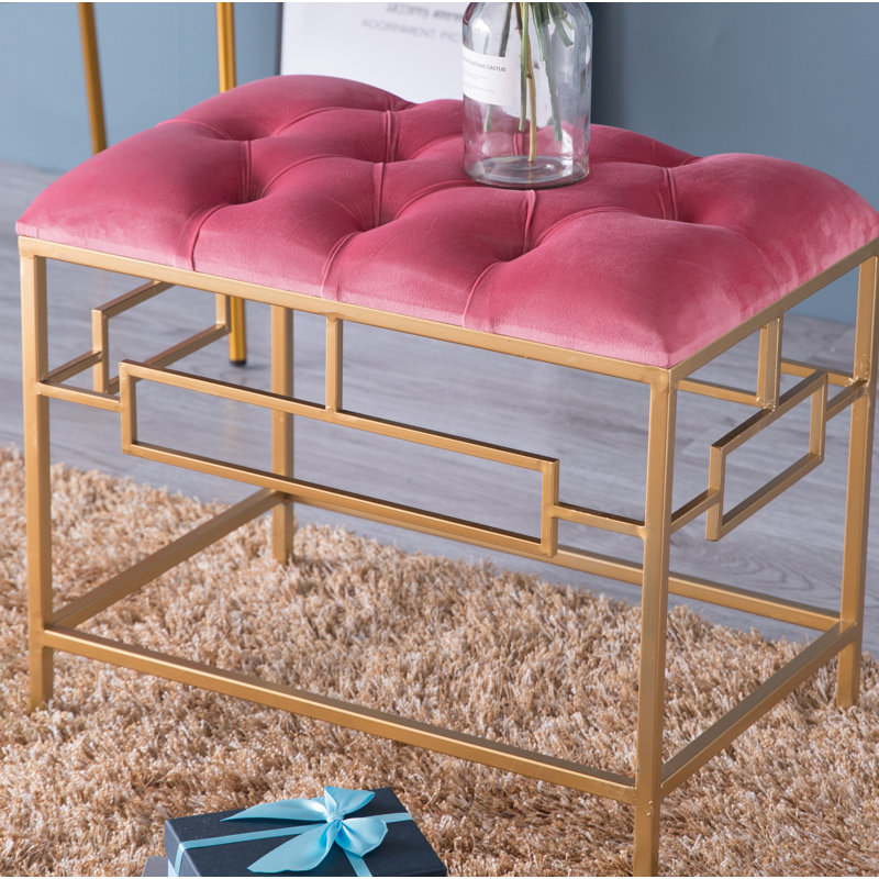 Tabouret décoratif en métal Hammel