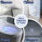 Elongated Smart Toilet with Bidet, Auto Open/Close Lid & Seat, Heated Seat, Warm Air Dryer, Touchless Flush, Night Light & Remote