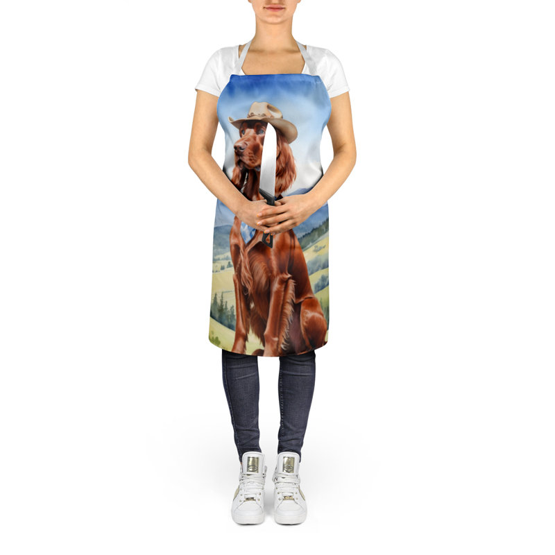 No Pattern Bib Apron