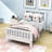 Wooden Platform Bed With Headboard-1967529135-1967529134