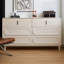 Buffets simples en bois blanc grande capacité