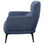 Chaise d'appoint Fitzgerald avec pieds en métal-868269571