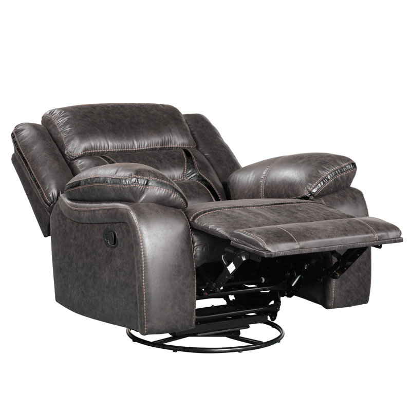 Fauteuil inclinable manuel Wallart, gris