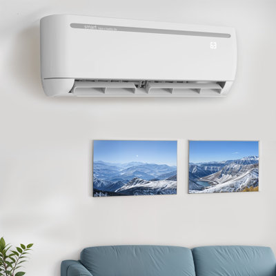 Balconera 12000 BTU Ductless Mini Split Air Conditioner For 750 Square Feet With Remote & Smart Control-110V