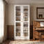 Vitrine l 31,5 "x H 70,9" avec façade en verre et 5 tablettes