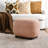 Linen Blend Upholstered Swivel Armchair With Ottoman-1495724042