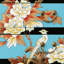 Vintage Painted Porch Cabinet