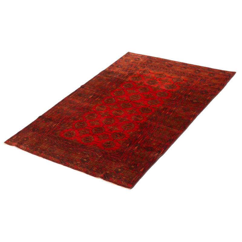 Teimani Red Rug 4'0" x 6'2"