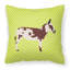 Spotted Donkey Check Outdoor Throw Pillow-23813392-48710568
