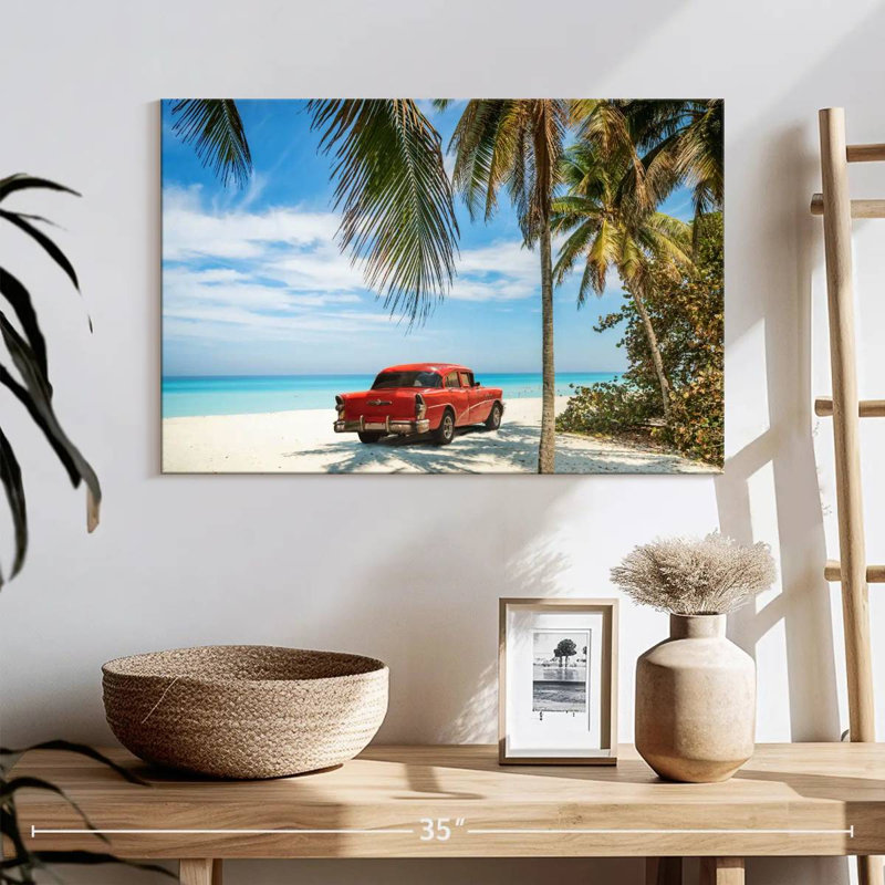 Voiture rétro Mehar Varadero Beach, H 16 po x l 24 po