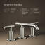 Purist Widespread Bathroom Faucet with Drain Assembly-285333579