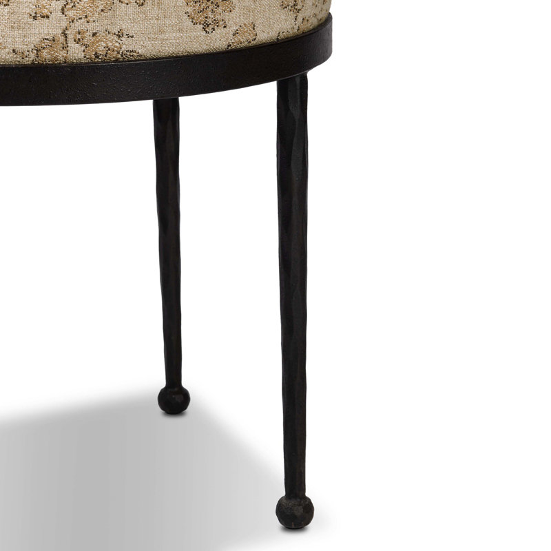 Corinne Accent Stool, Fallingbrook Natural Polypropylene