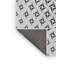 Tapis gris/noir tissé à la machine-816273597