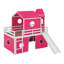 Lit mezzanine double avec tour-1181027167