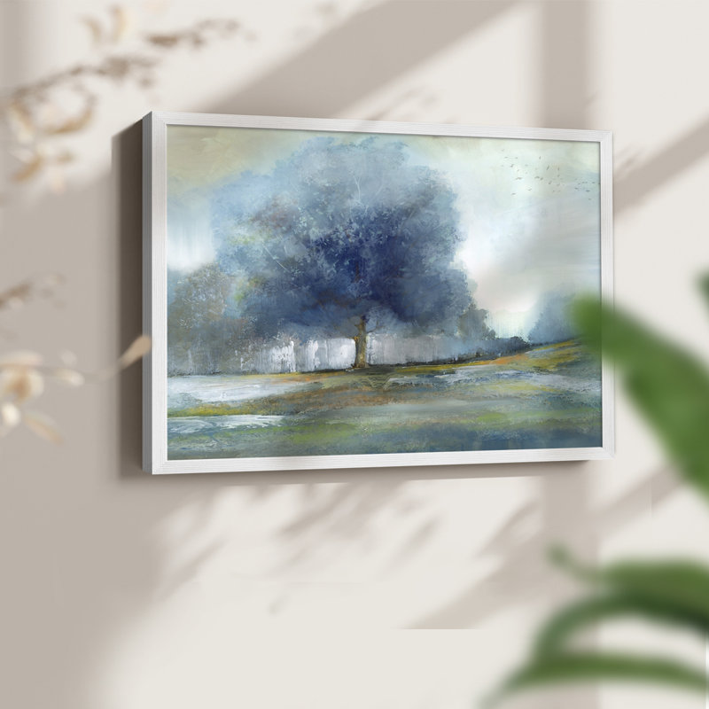 Arbre fantastique - impression encadrée - réarmable, H 8 po x l 10 po, Blanc