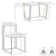 Mirriah 5 Piece Rectangular Glass Dining Table Set with Metal Frame and Upholstered Chairs