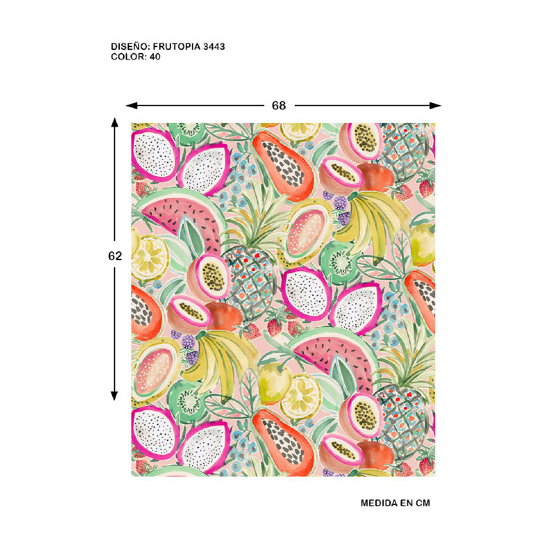 Roding 10m x 68cm Matte Wallpaper Roll