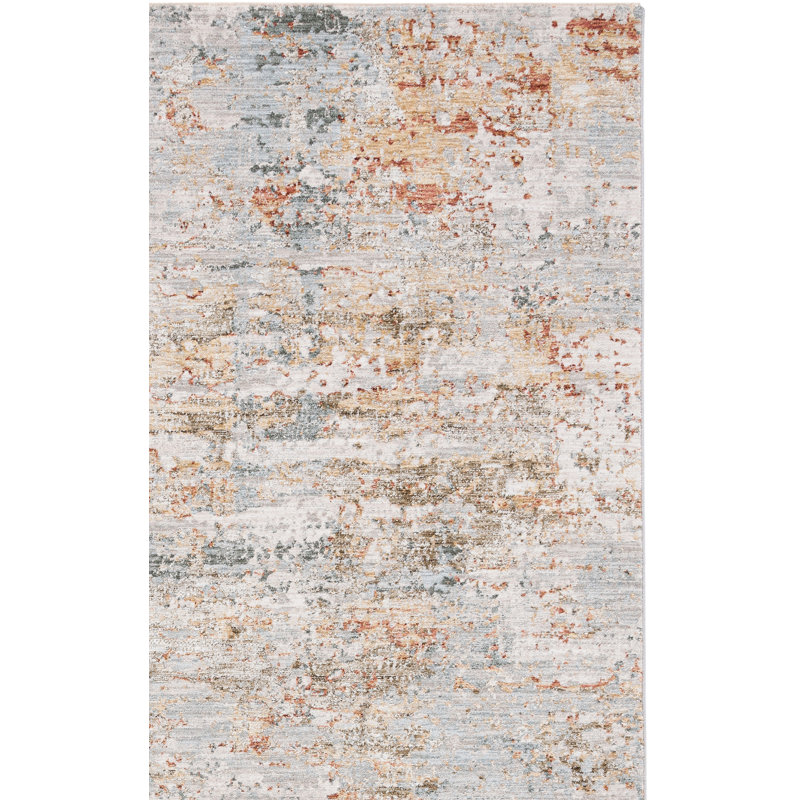 Tapis abstrait Laraway Performance, Tapis de couloir 2 pi 2 po x 8 pi