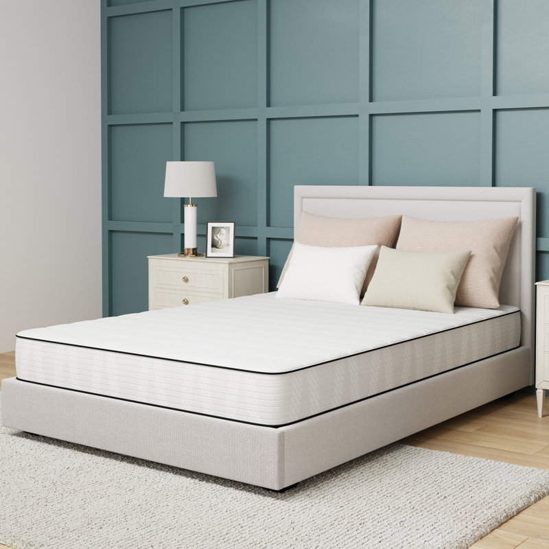 Avenco 8" Medium Gel Memory Foam Pillow Top Hybrid Mattress– 10-Year Warranty, CertiPUR-US, OEKO-TEX Certified, Full, 8"
