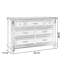 Armoire d'appoint en noyer massif