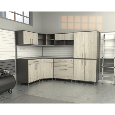 7 Piece Manufactured Wood Storage System