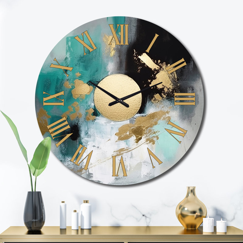 Metal Wall Clock, Extra Large