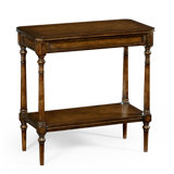 Country Farmhouse Solid Wood End Table