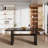 70.8'' Brown Rectangle Wood Dining Table
