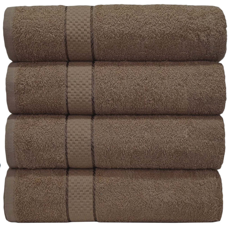 100% Cotton Bath Sheet, Brown
