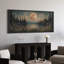 «Full Moon Night Serene Landscape», impression sur toile encadrée-108345616-111696495