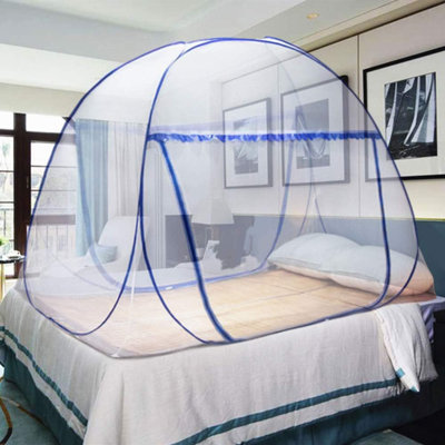 Moustiquaire pliable pour installation domestique sans installation