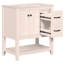 Meuble-lavabo de 30 po sans comptoir, base de meuble seulement, meuble-lavabo avec tiroir multifonctionnel,