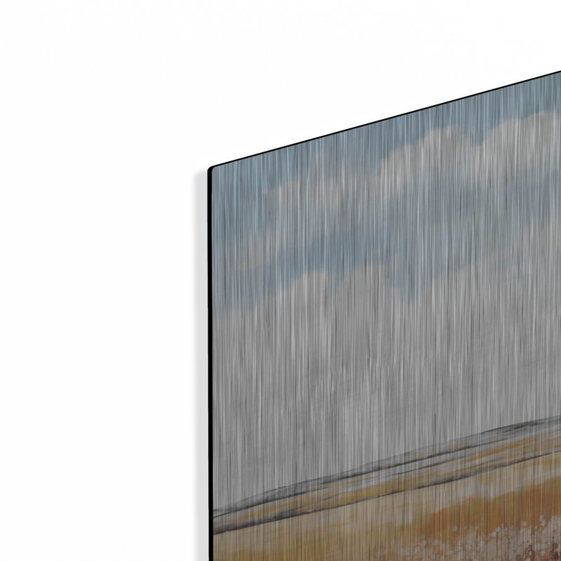 Art mural luxueux «Serene Réglage» par Leted & Lined, 16 po x 12 po