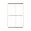 48" W x 75.75" H Frameless Rectangle Sliding Shower Kit with Towel Bar and Base Included-1384758455-1384758453