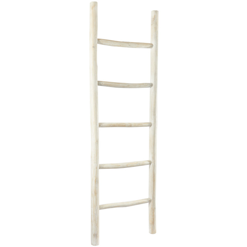 Teak Wood 5 ft Blanket Ladder
