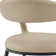 Ramona Modern Counter or Bar Height Barstool with Arms and Open Low Back in Iron Frame and Faux Leather