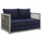 Aura 4 Piece Outdoor Patio Wicker Rattan Set-904865453